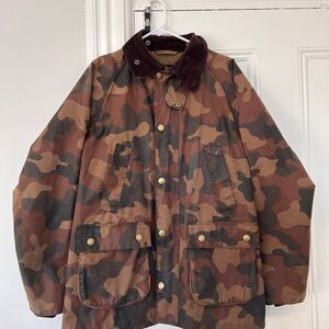 Barbour camouflage jacket size small - RARE